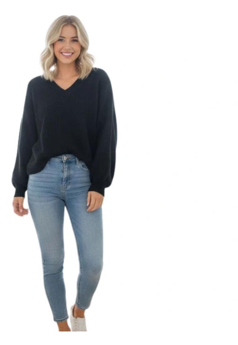 Pulover cu model uni -