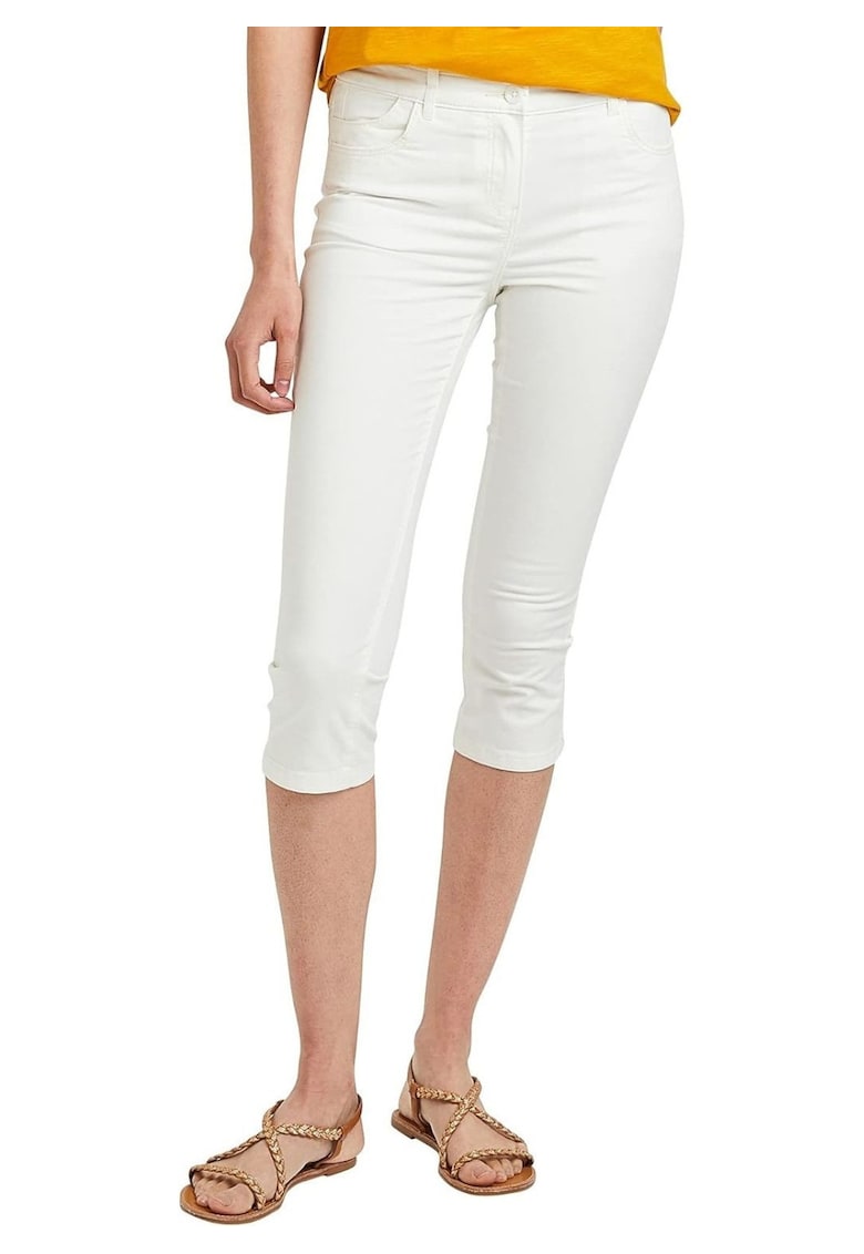 Blugi capri cu talie medie -