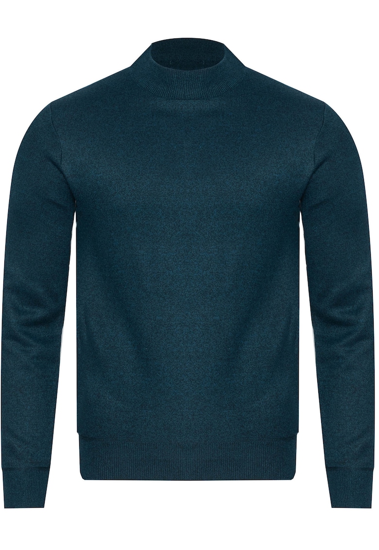 New Wise Pulover barbati - N616 - verde sticla - material acril-elastan-modal - croiala regulara