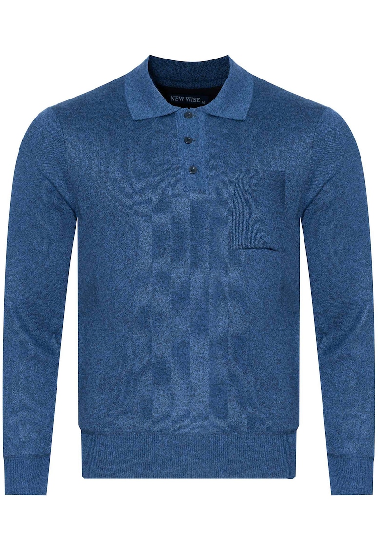 Pulover barbati - 58% acril - 22% elastan - 20% modal - Albastru/Bleumarin