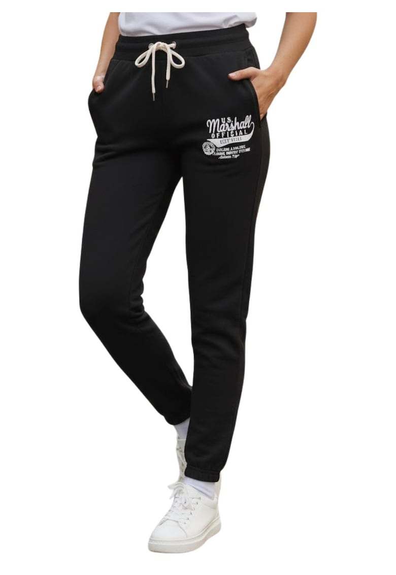 Pantaloni de trening cu talie ajustabila -