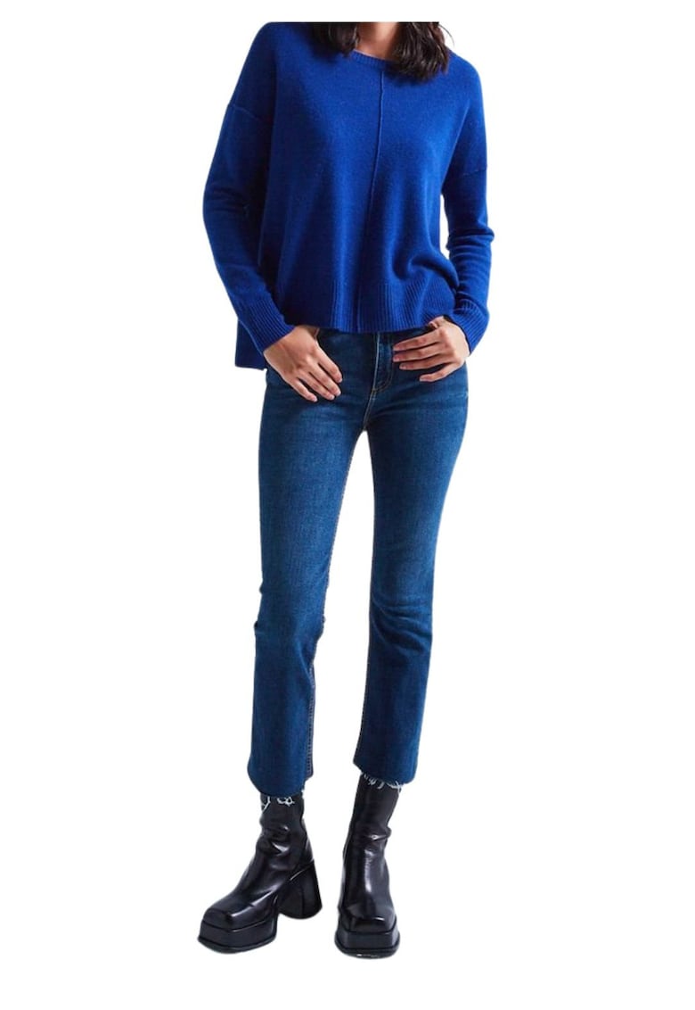 Pulover cu maneci cazute Kenza -