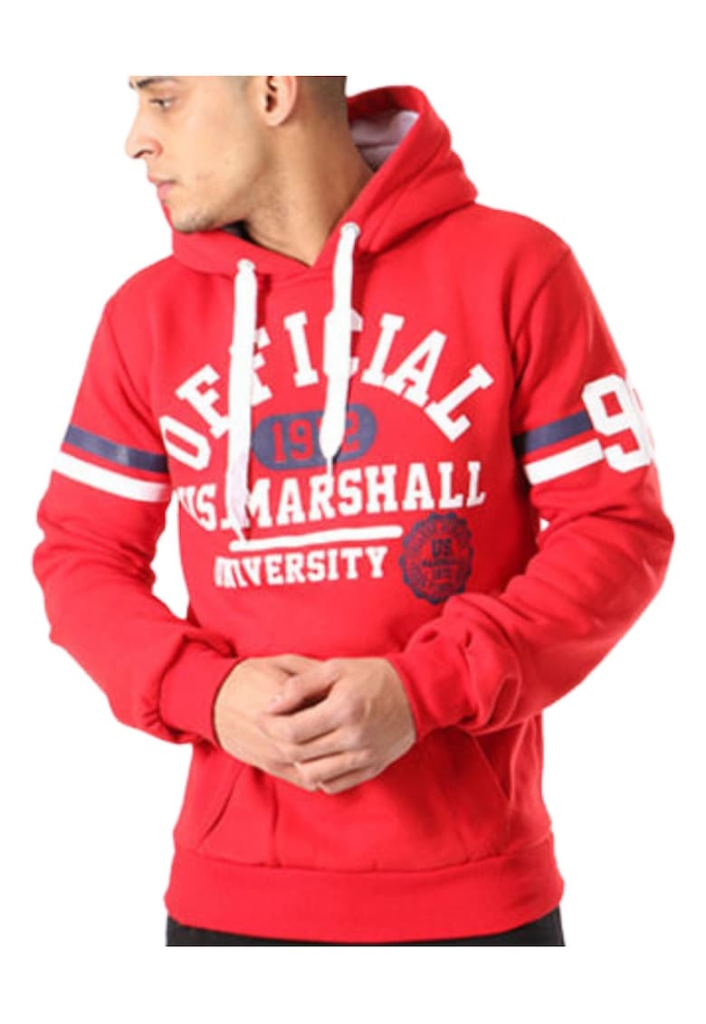 US.Marshall - Hanorac cu imprimeu logo Gadryshall