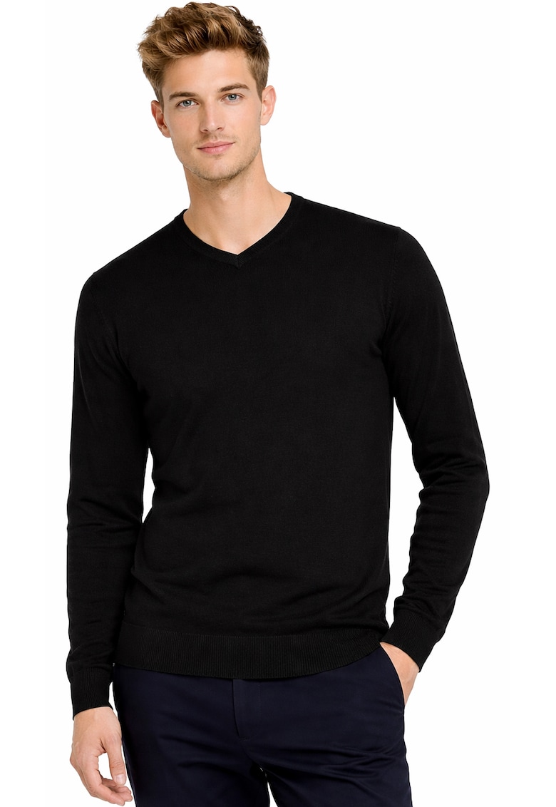 Pulover model B-6425 - Negru