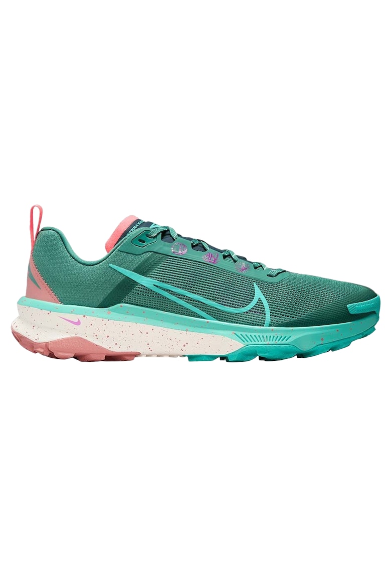 Pantofi alergare trail barbati Kiger 9 FW 2024 - Verde/Roz