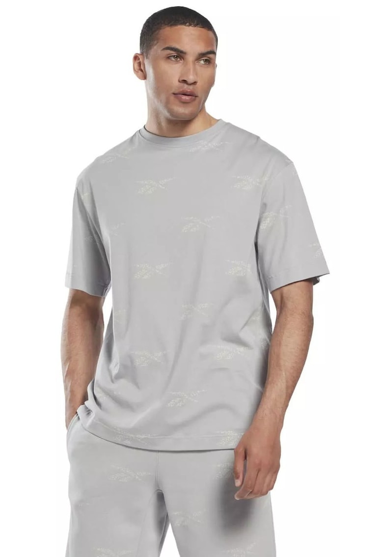 Tricou pentru barbati - RL AOP TEE HN6886 - gri - bumbac -