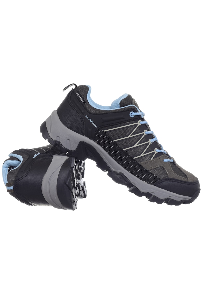 Pantofi sport dama impermeabil - piele naturala/sintetic/textil - multicolor