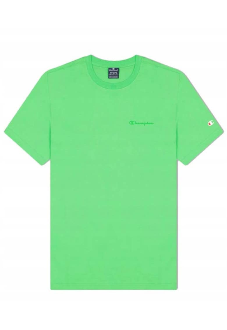 Champion Tricou barbati verde - bumbac