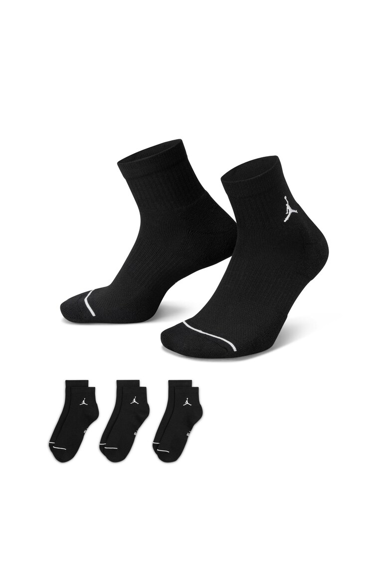 Sosete sport barbatesc Everyday - set 3 perechi - negru - 38-42