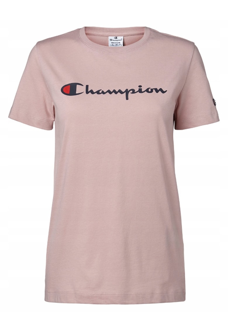 Champion Tricou cu logo si decolteu la baza gatului
