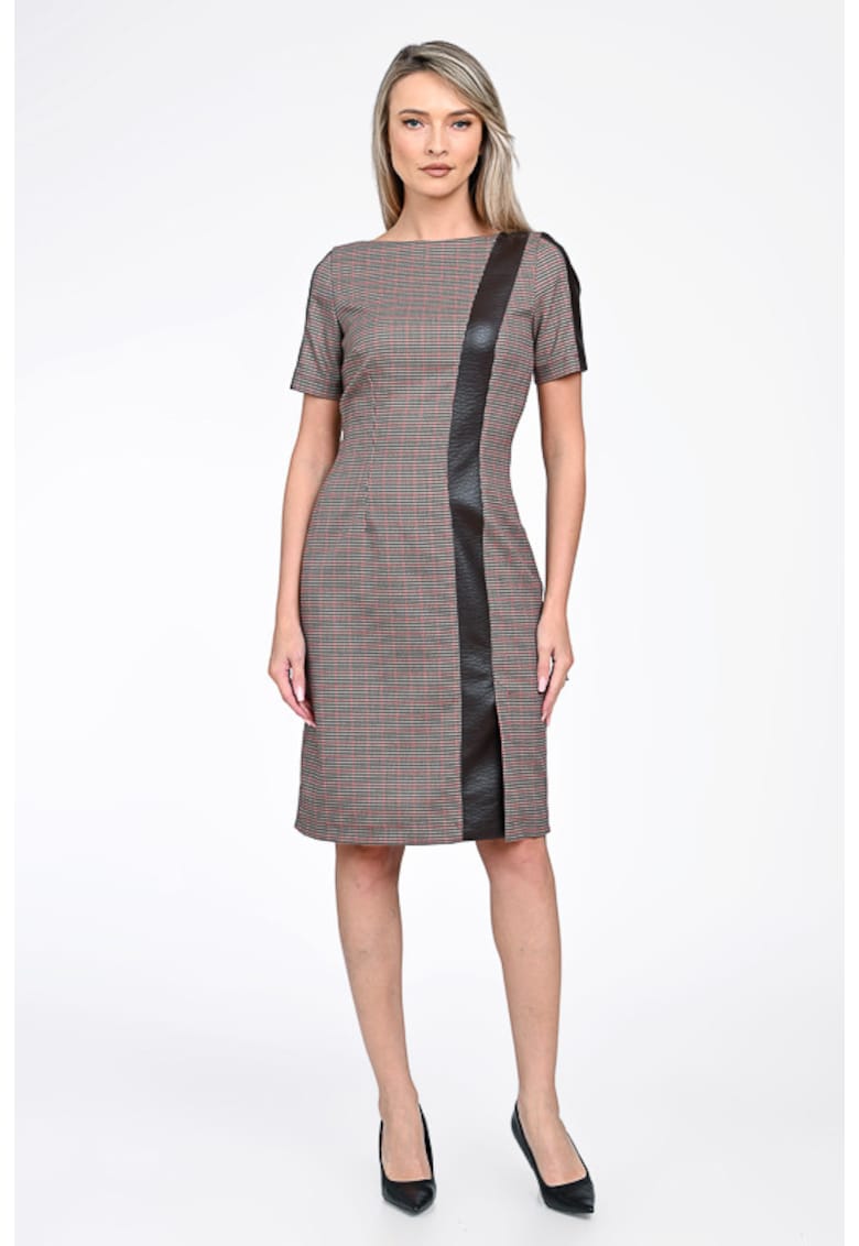 Rochie de stofa cambrata Aras
