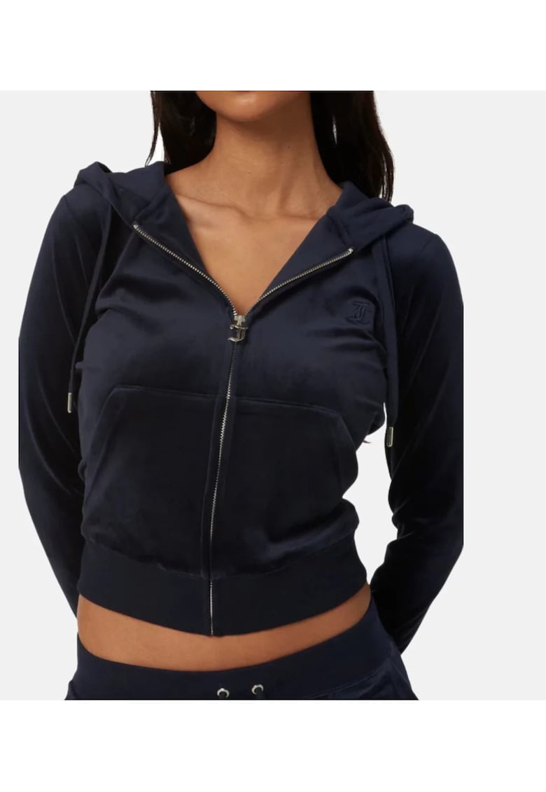 Hanorac slim fit din catifea Robertson