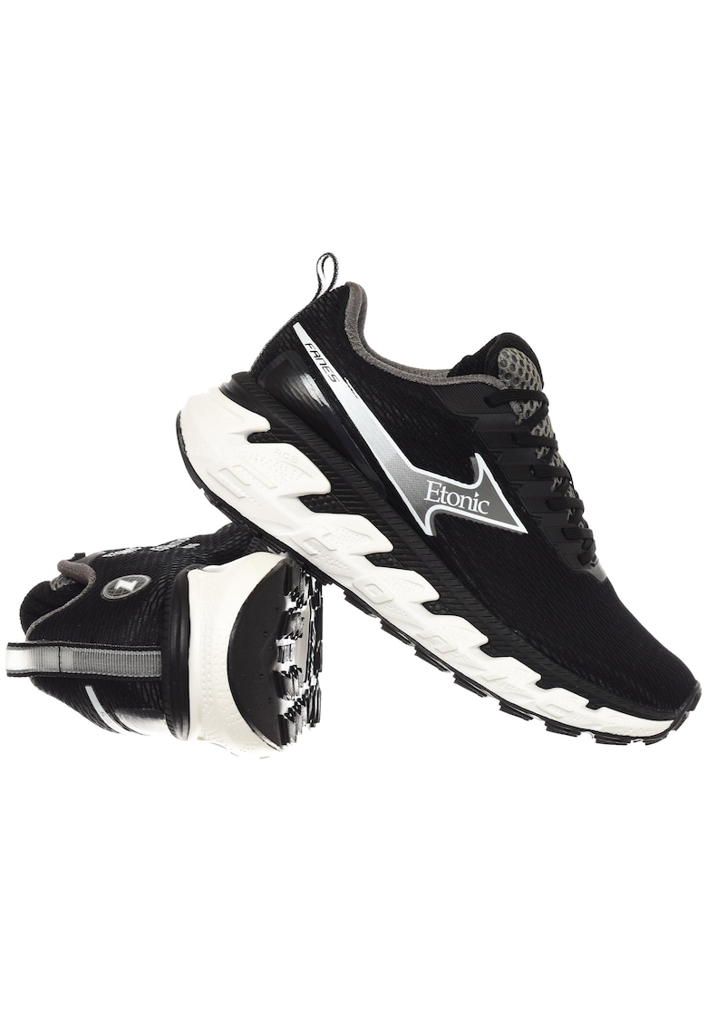 Pantofi sport dama - FANES ETW417E05/02 - negru - material sintetic - inchidere cu sireturi