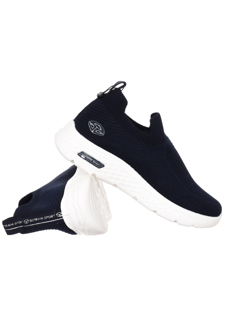 Tenisi dama - bleumarin - material textil si sintetic