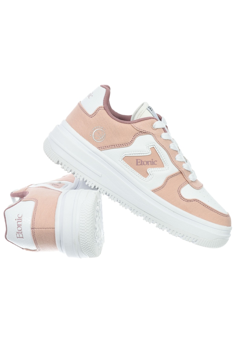 Tenisi dama HEAVENLY - sintetic/textil - alb/roz