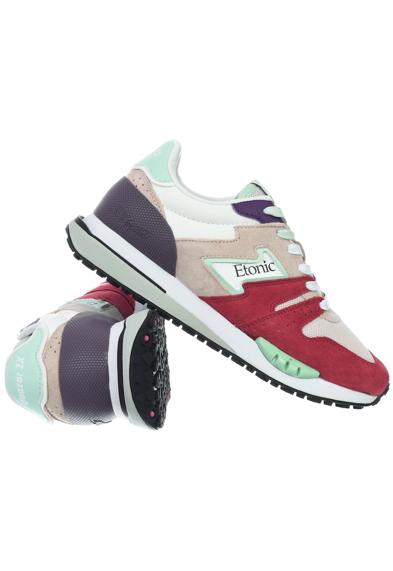 Tenisi dama piele naturala/sintetic/textil - multicolor