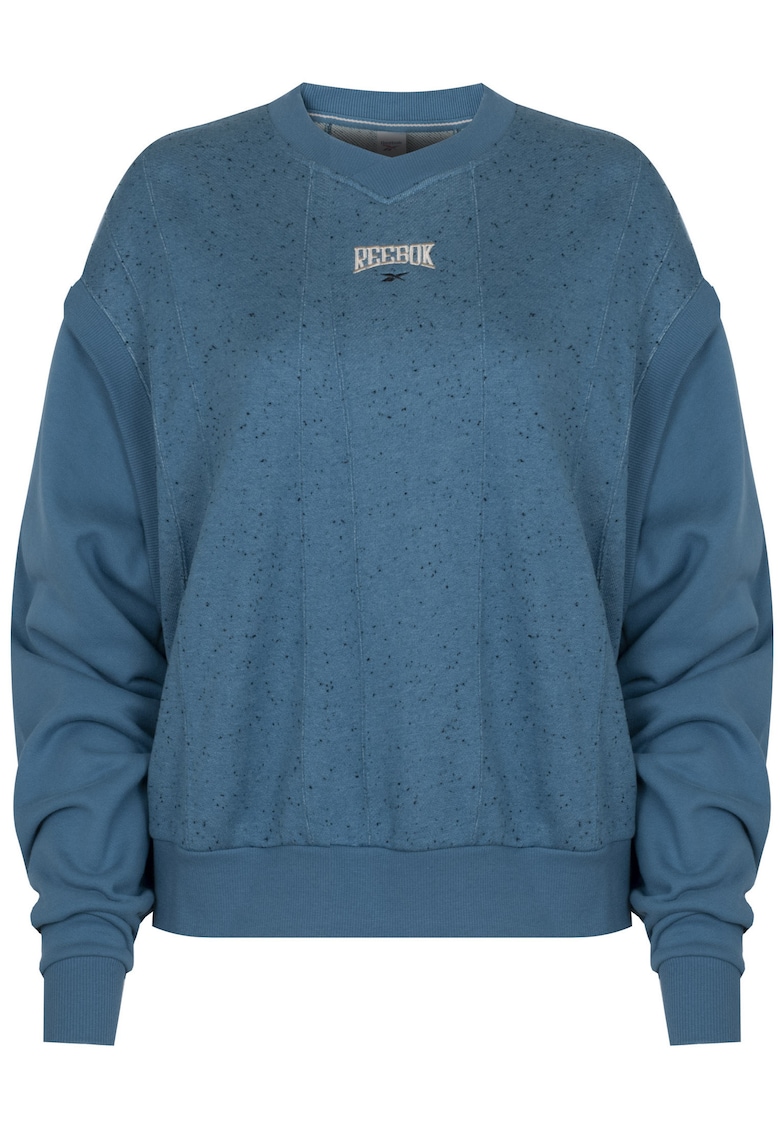 Bluza dama - CL VARSITY CREW HS0364 - albastru - bumbac/poliester -