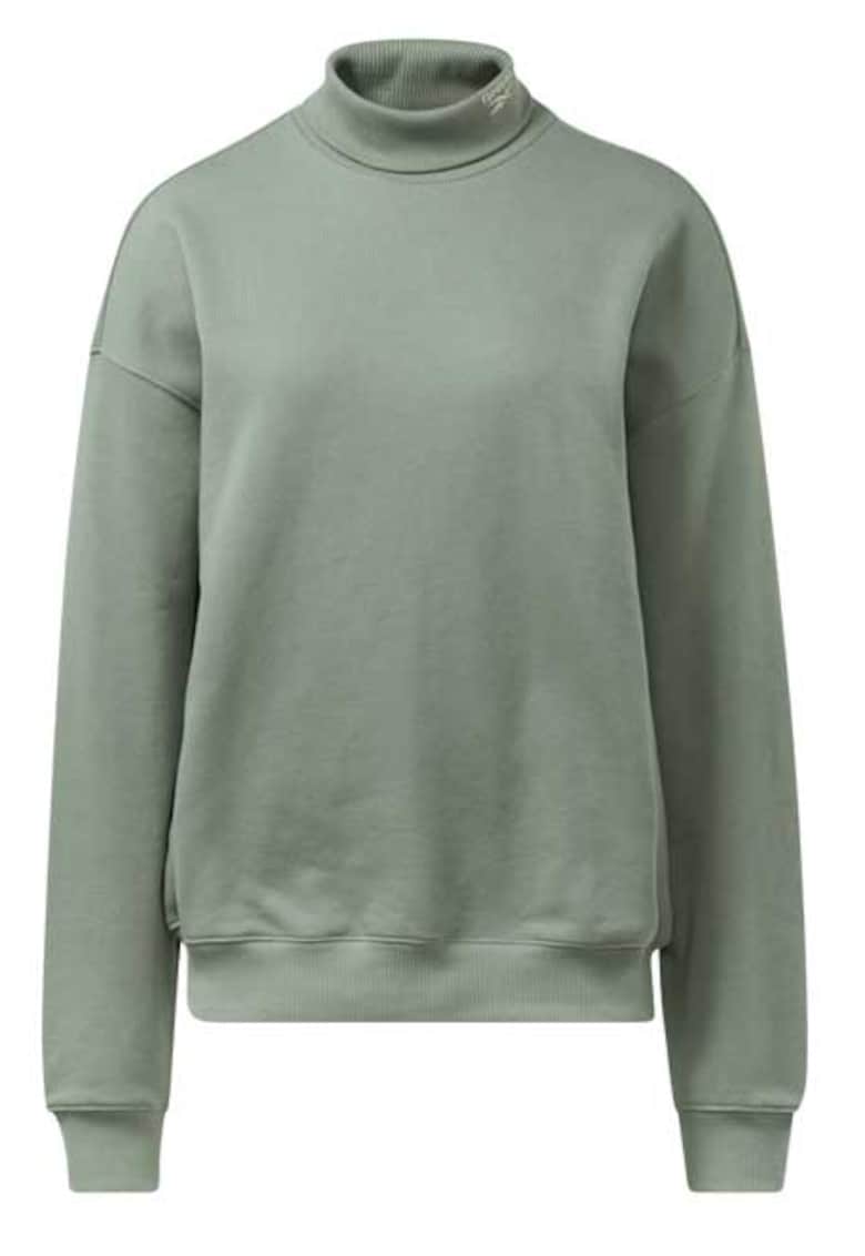 Bluza dama - CL AE ARCHIVE FIT CREW IC0195 - kaki - 100% bumbac - croiala lejera -
