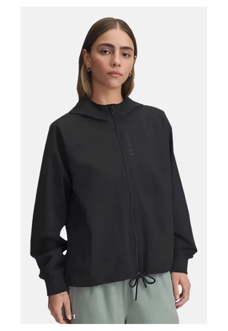 Woven FZ Jacheta regular fit cu gluga si mansete elastice