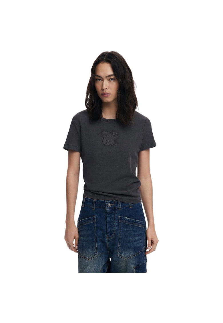 Tricou Praga 53651 - Negru