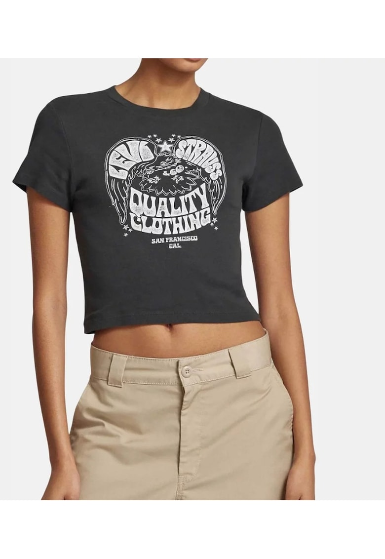 Tricou crop Essential Sporty