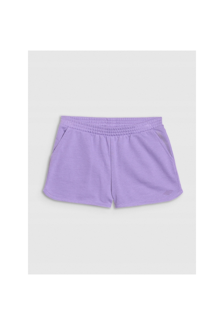 Pantaloni scurti fete JWSS25TSHOF602-051S - 4F - Poliester - Mov -