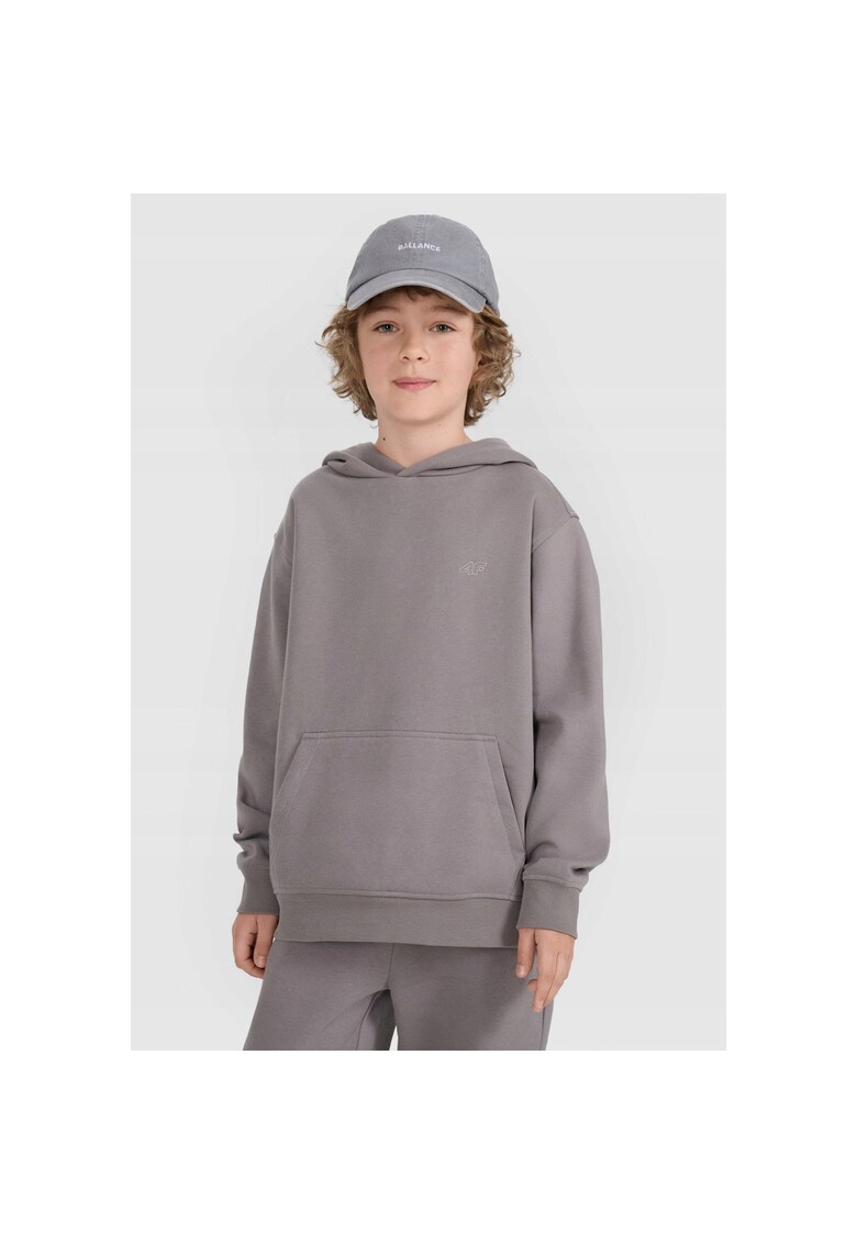 Hanorac copii antracit - bumbac - pentru baieti