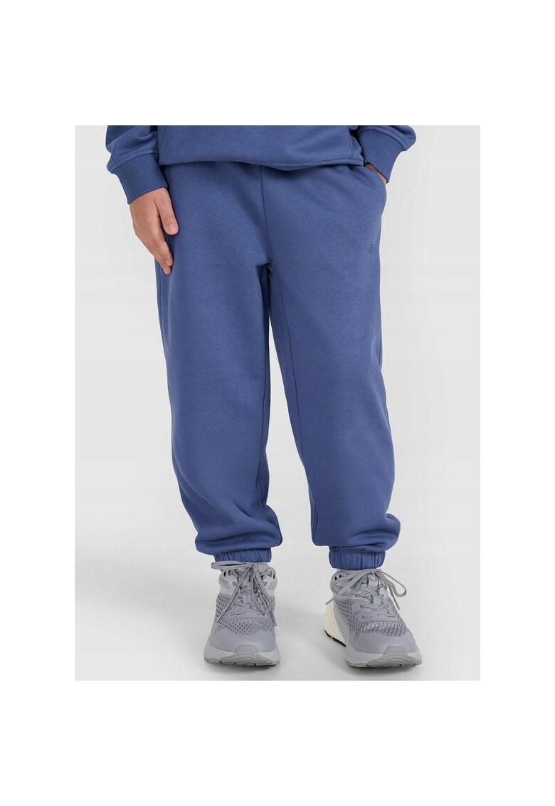 Pantaloni sport copii - albastru - bumbac/poliester