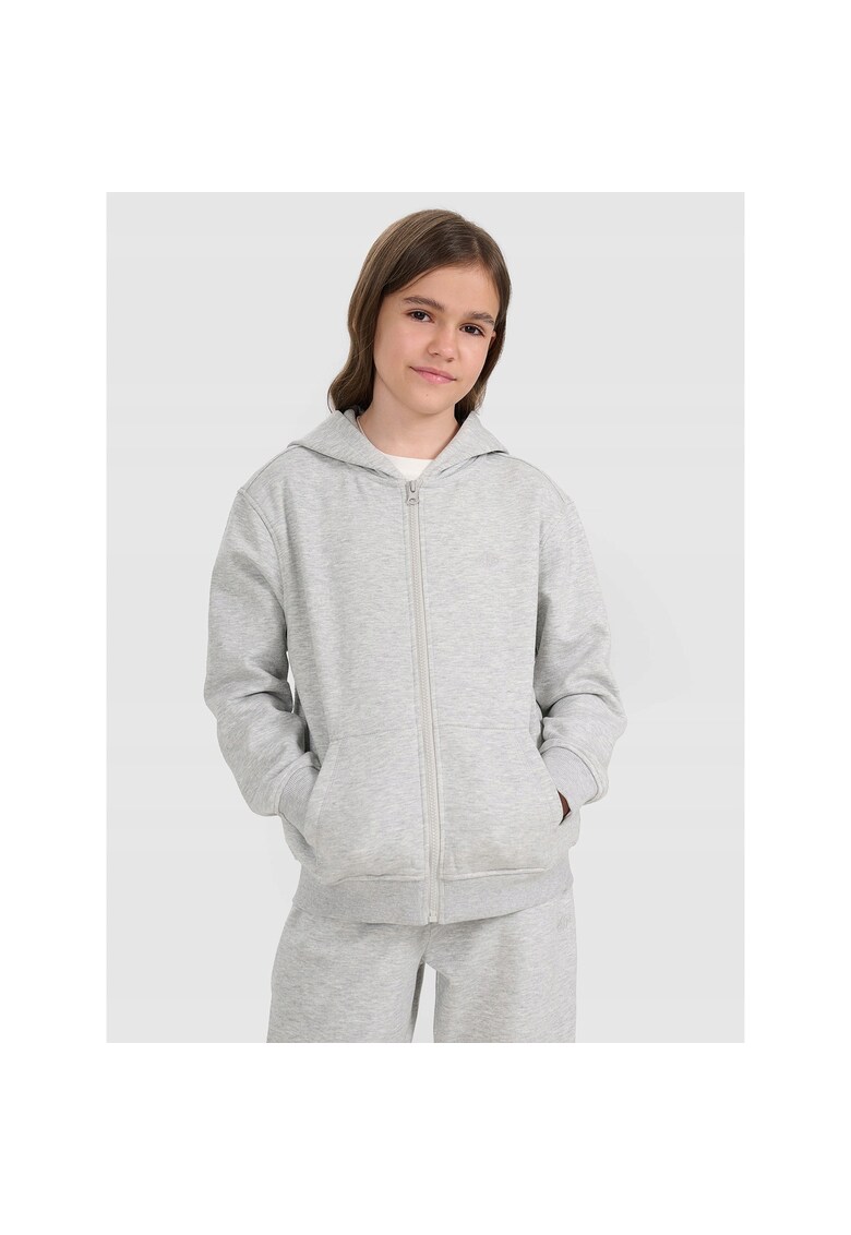 Hanorac copii gri - bumbac - pentru fete -