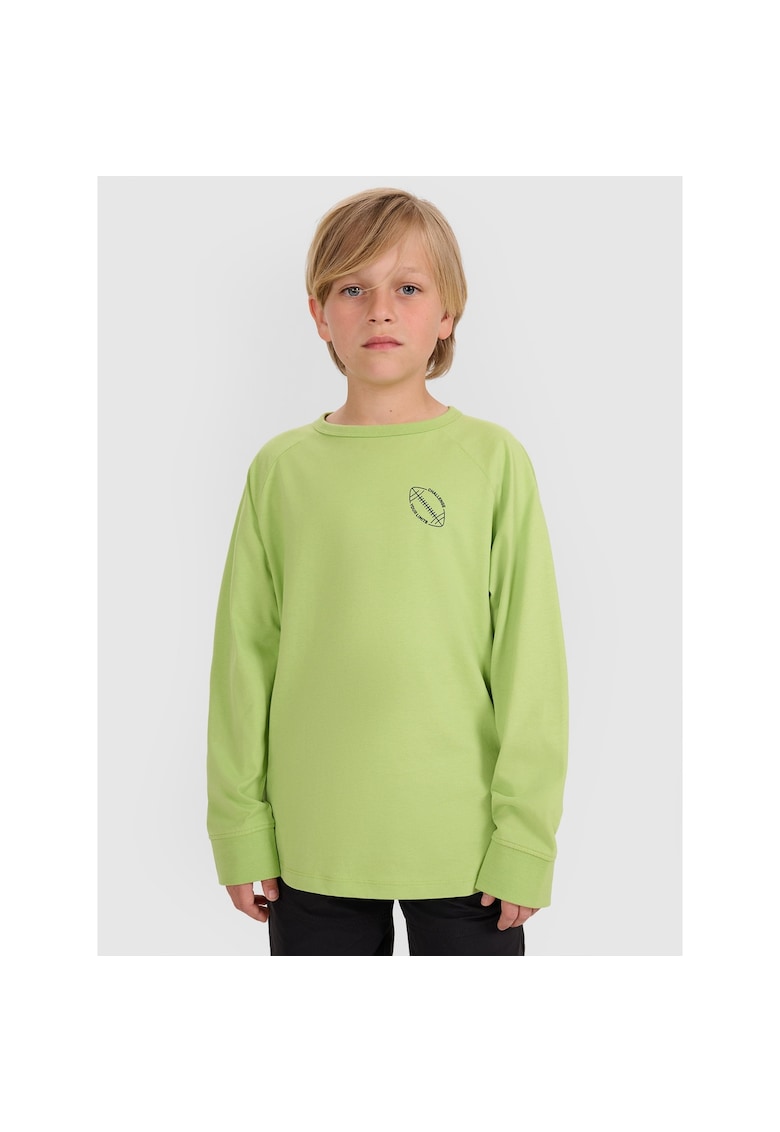 Bluza baieti JWAW25TLONM484-45S - 4F - Bumbac - Verde