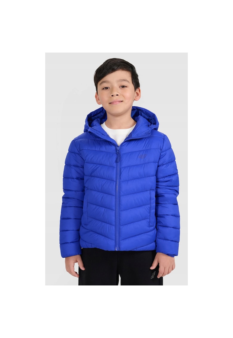 Geaca sport baieti - poliester - albastru -