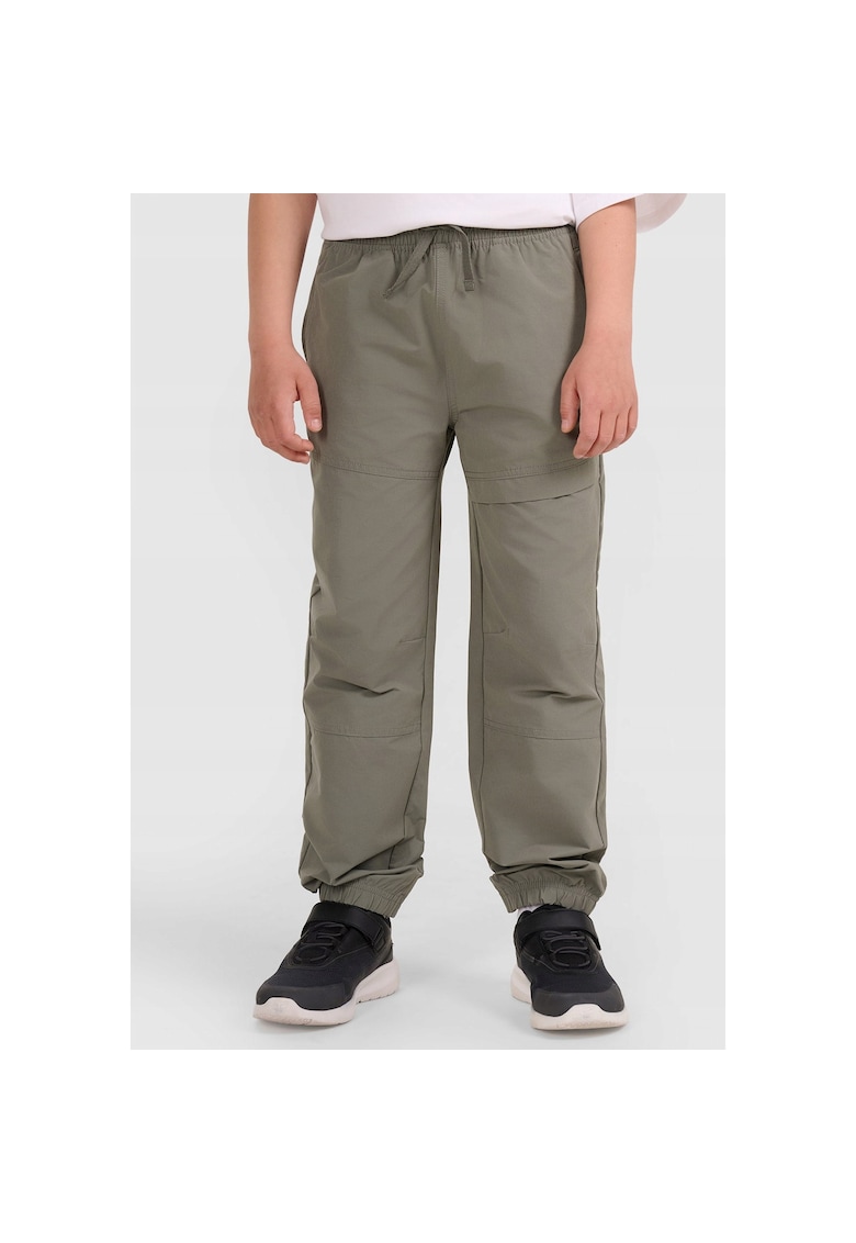 Pantaloni sport pentru baieti - jogger - gri - confortabili - bumbac