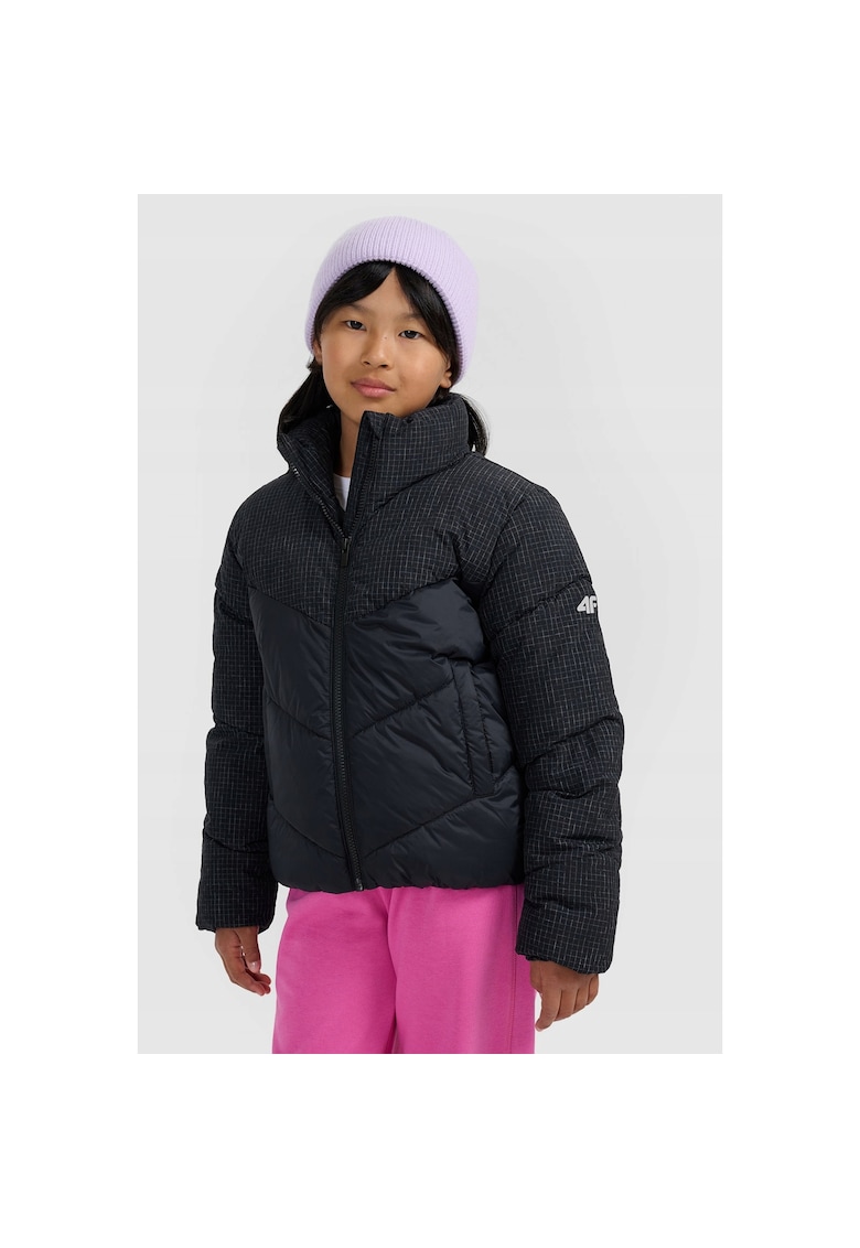 Geaca fete JRAW25TDJAF0807-20S - 4F - Poliester - Negru