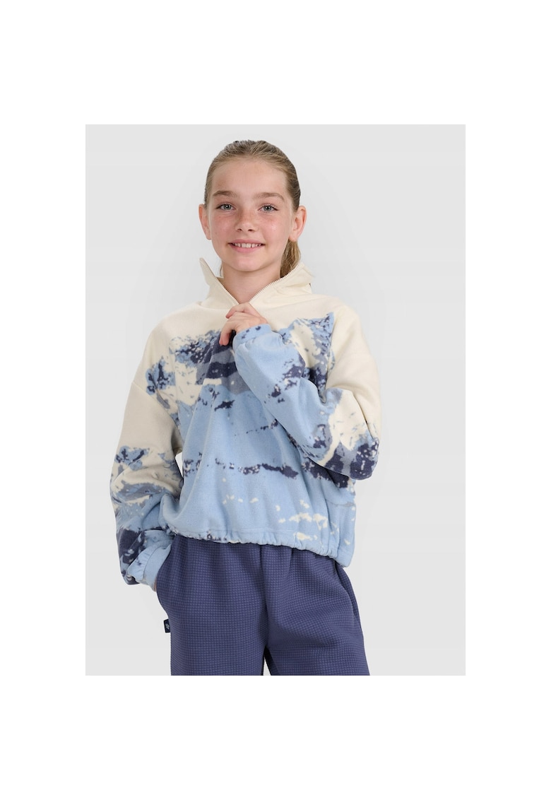 Hanorac copii - oversize - imprimeu - multicolor - poliester -