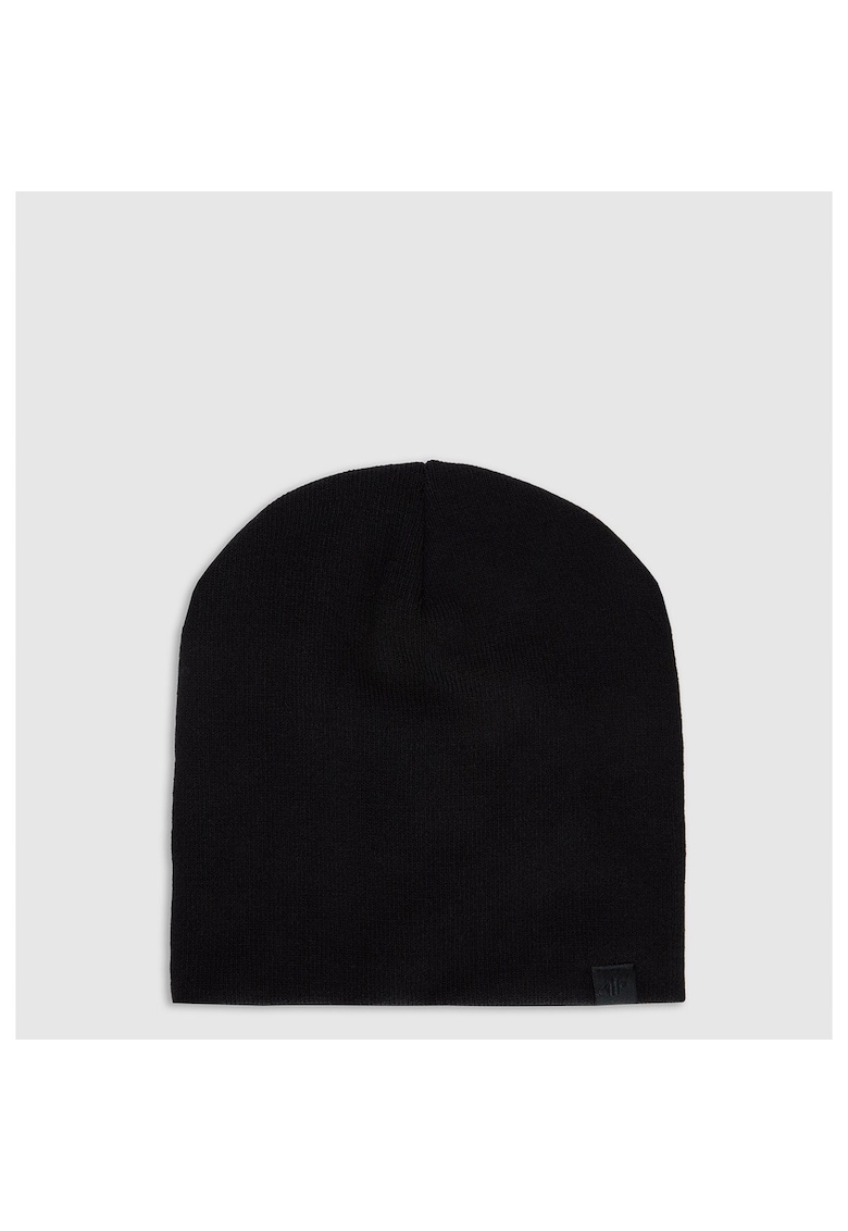 4f Caciula de iarna pentru copii unisex - neagra - poliester - one size