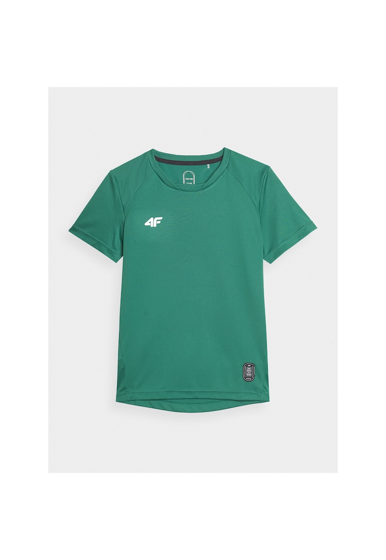 Tricou sport baieti SS21TFTSM215-41S - 4F - Sintetic - Verde -