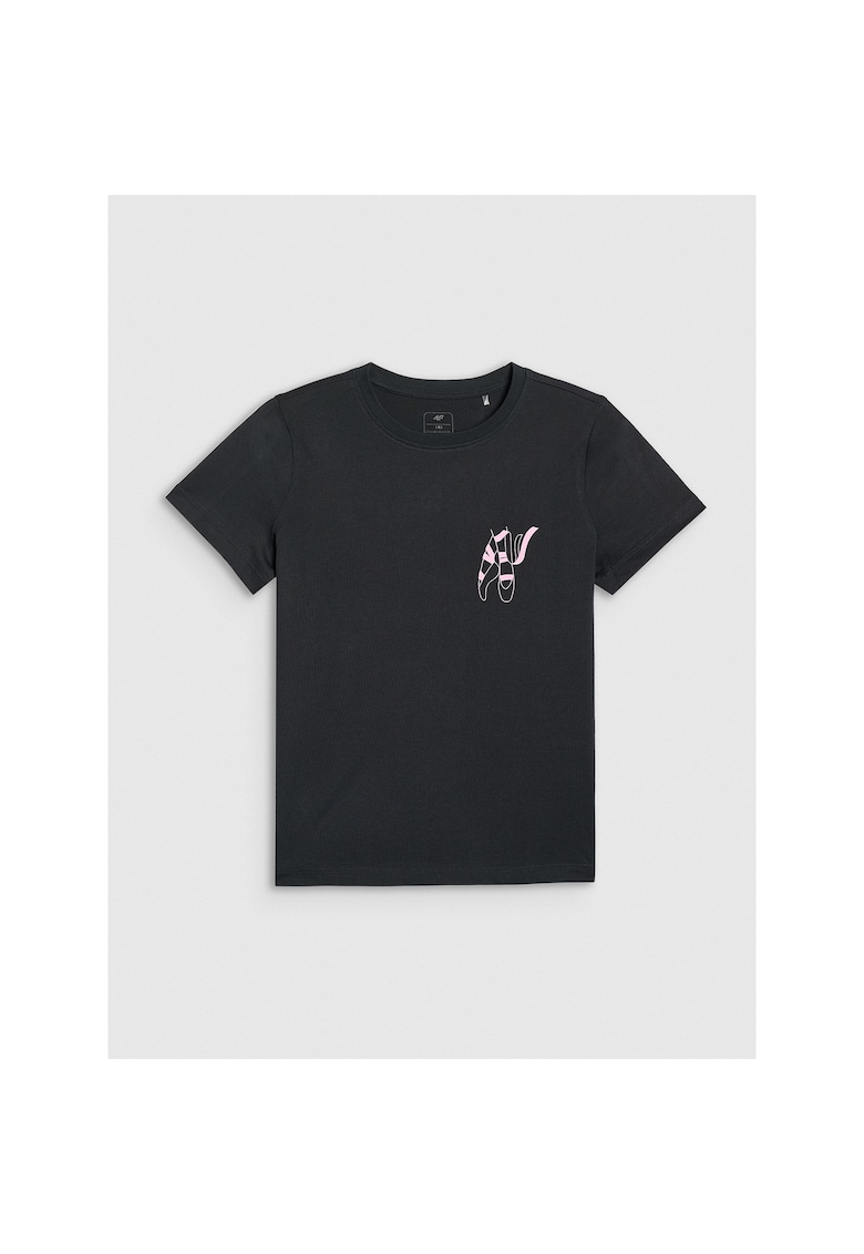 Tricou copii - regular fit - bumbac - negru - Negru