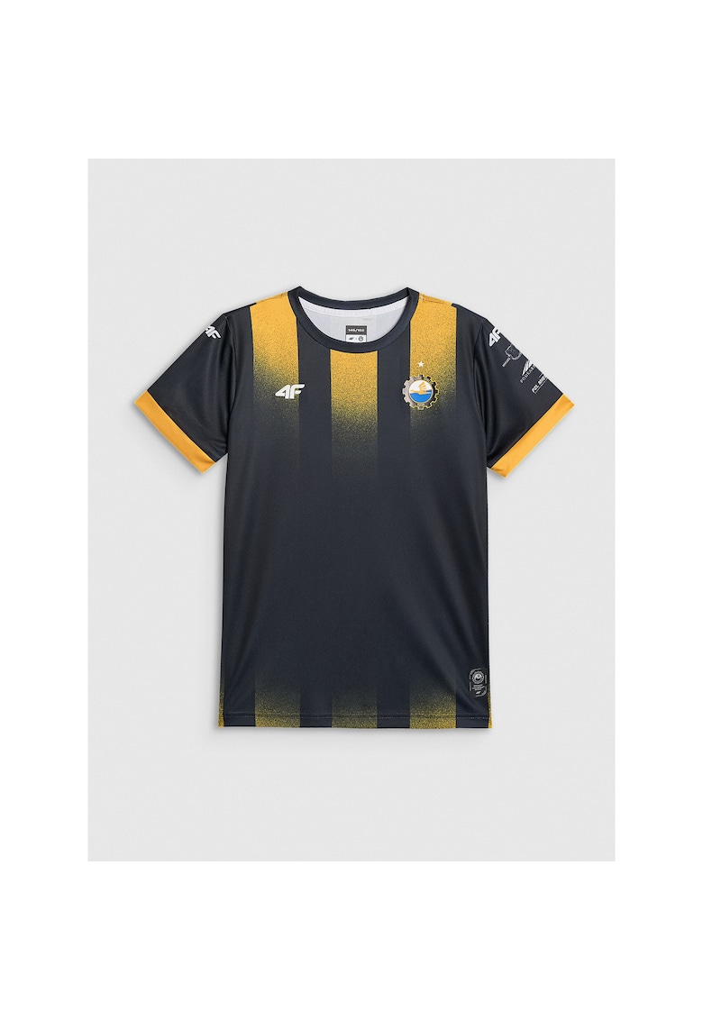 Tricou sport copii - Stal Mielec - negru - croiala regulara - uscare rapida
