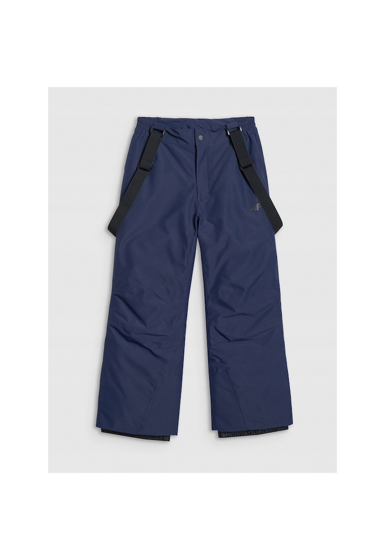 Pantaloni sport copii - schi - bleumarin - poliester