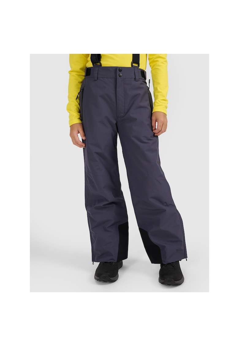 Pantaloni de ski gri - NeoDry 8000 - impermeabili - din poliester