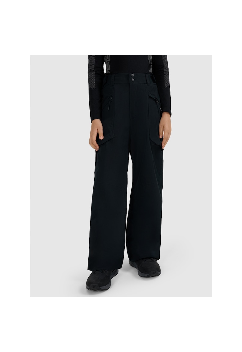 Pantaloni de ski baieti - Neodry 8000 - impermeabili - negri - poliester