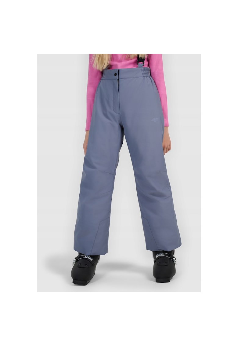 Pantaloni de ski pentru fete - gri - NeoDry 5000 - din poliester