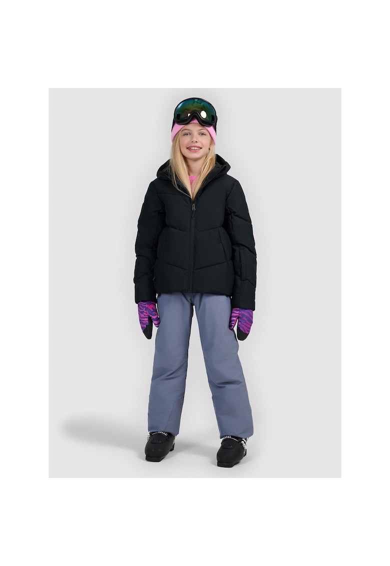 Pantaloni sport copii schi - gri - poliester -