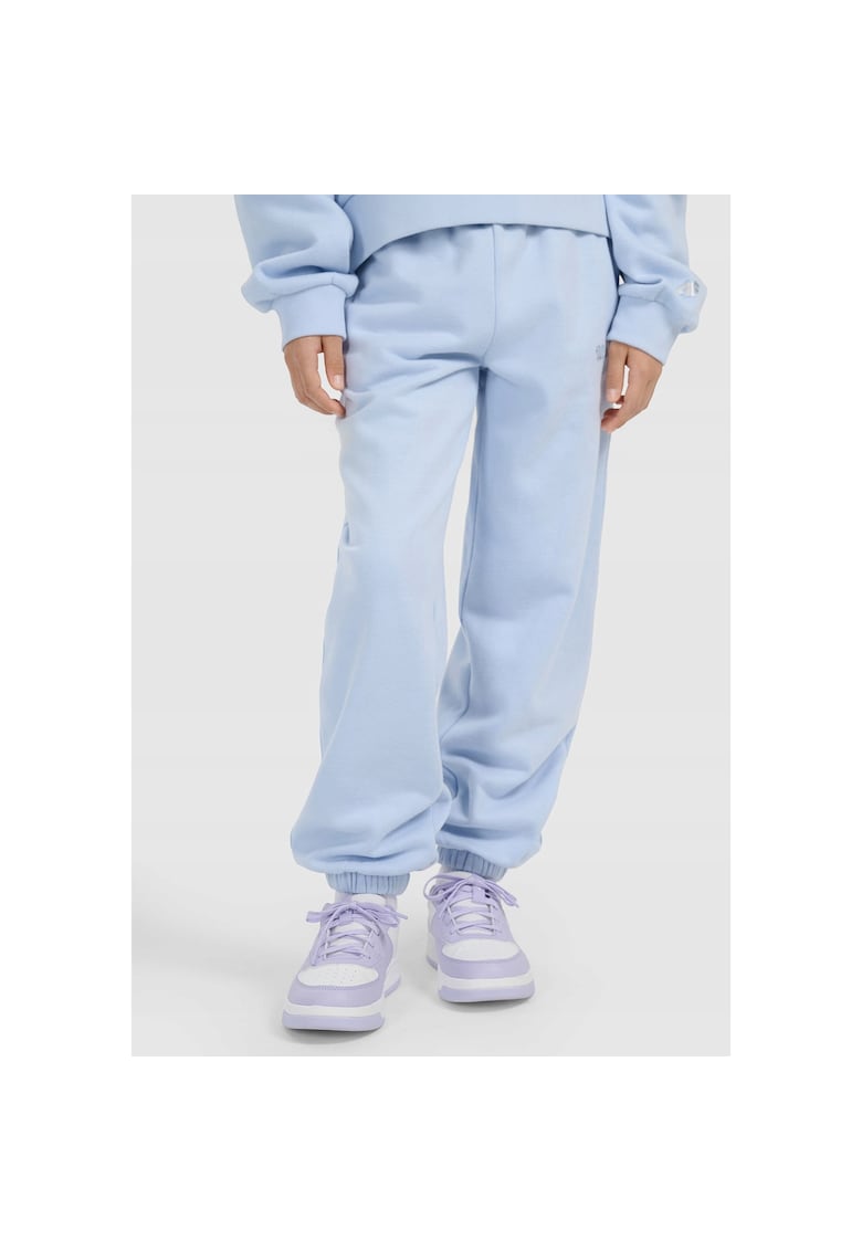 Pantaloni sport fete - bumbac - albastru deschis