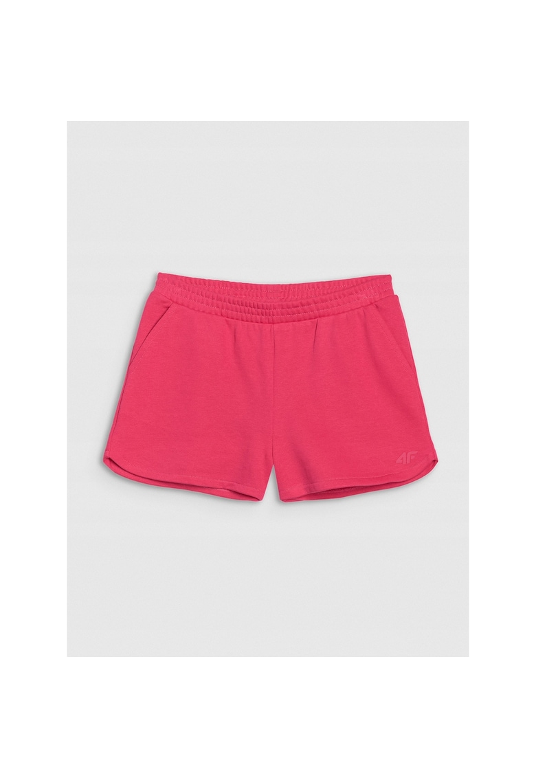 Pantaloni scurti fete JWSS25TSHOF602-55S - 4F - Poliester - Roz