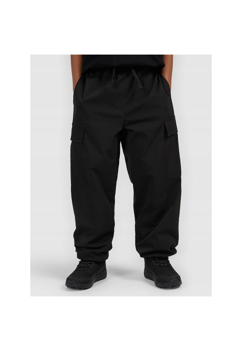 Pantaloni copii - cargo - negri - confortabili - poliester -
