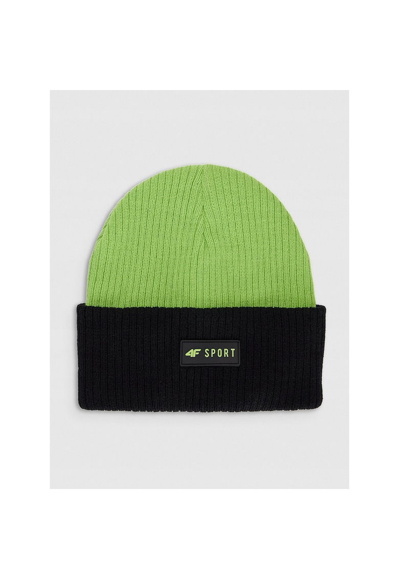 4f Caciula de iarna copii - verde - unisex - dimensiune universala