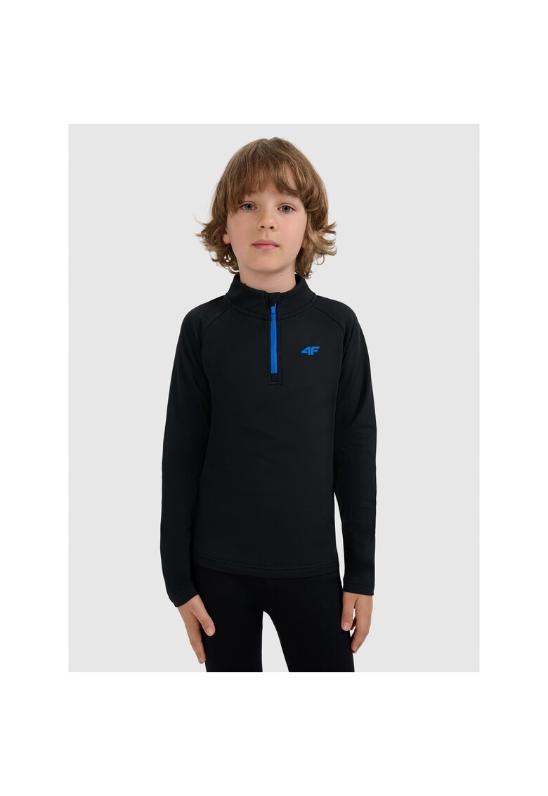 Bluza sport copii - lenjerie Polara - negru - polar -