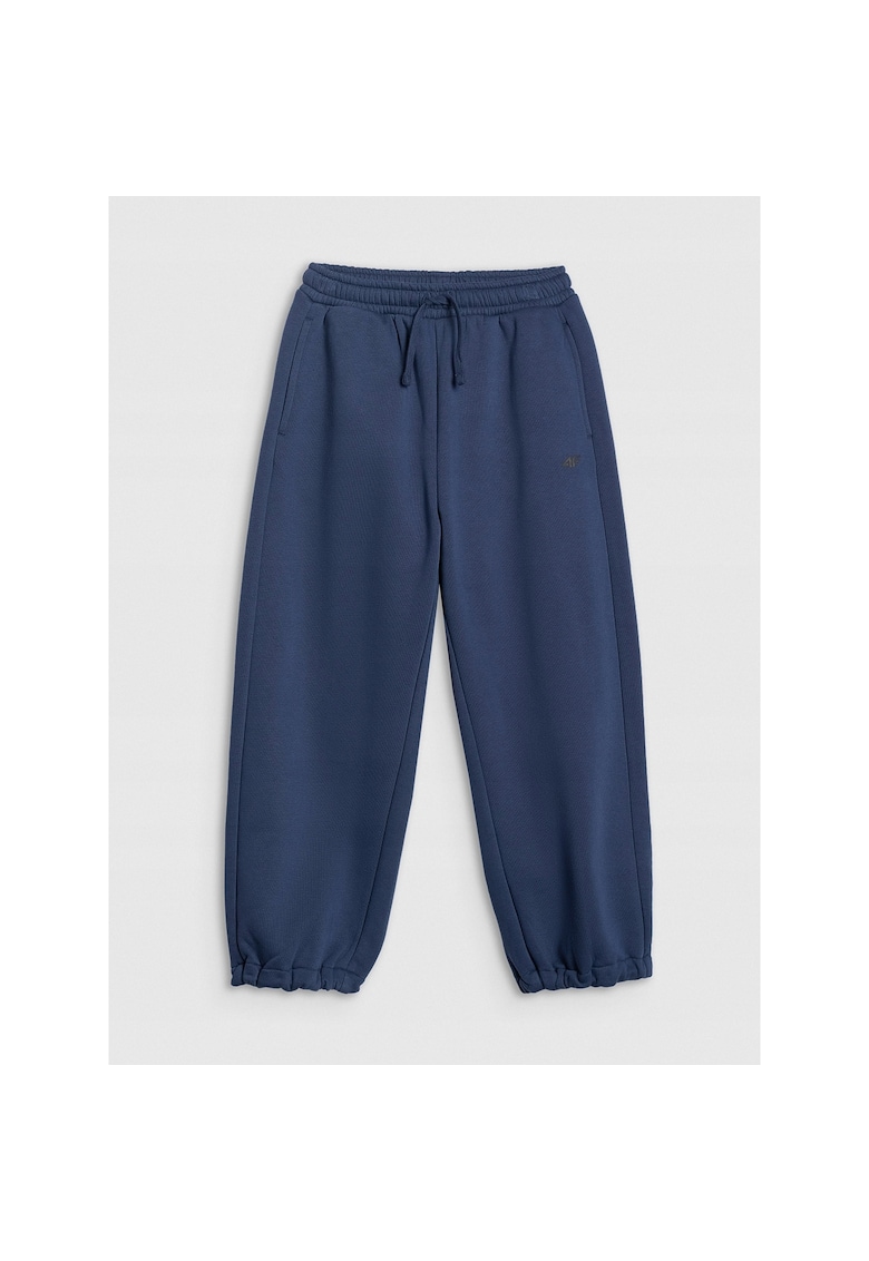 Pantaloni sport baieti bumbac - albastri