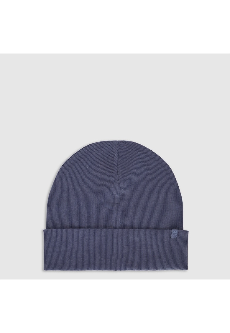 Caciula beanie copii - unisex - 95% bumbac - albastra - universala